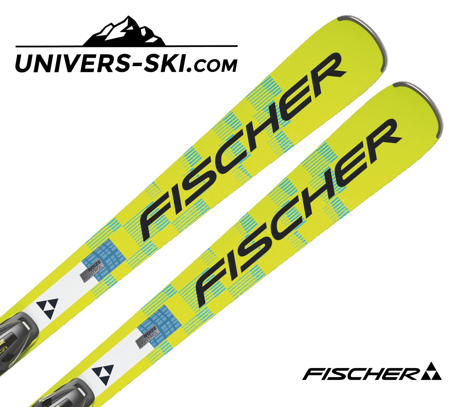 Ski FISCHER RC4 Noize ST Yellow 2026 + Z12 GW
