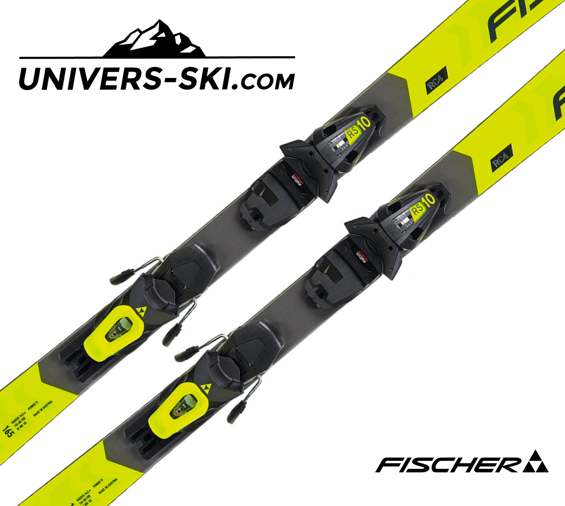 Ski FISCHER RC4 Power Ti 2025+ fixation RS10 GW