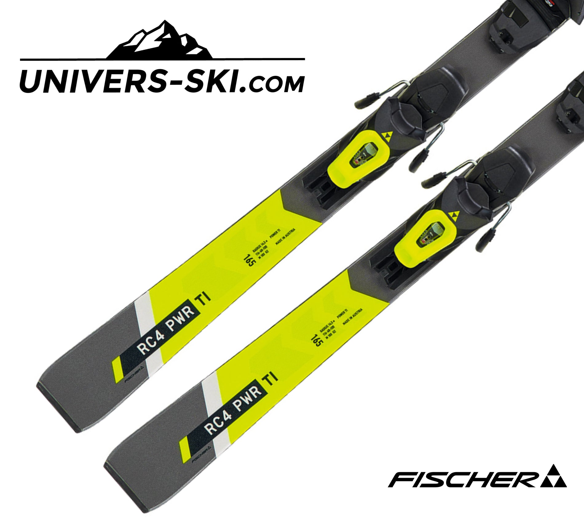 Ski FISCHER RC4 Power Ti 2025+ fixation RS10 GW