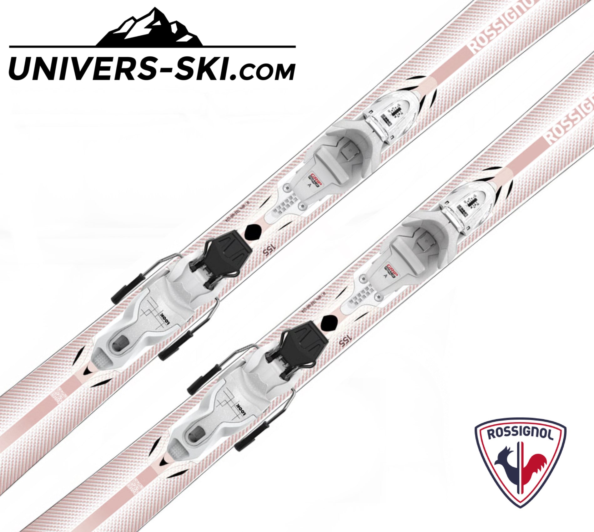 Ski ROSSIGNOL Femme Nova 2 2027 + fixation Xpress 10 GW
