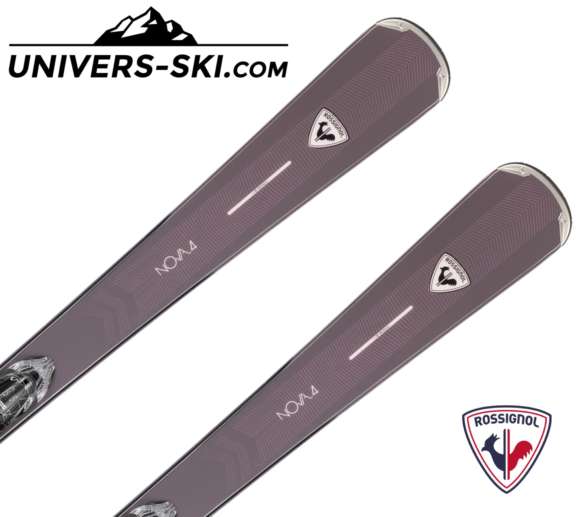 Ski ROSSIGNOL Femme Nova 4 2026 + Xpress 10 GW