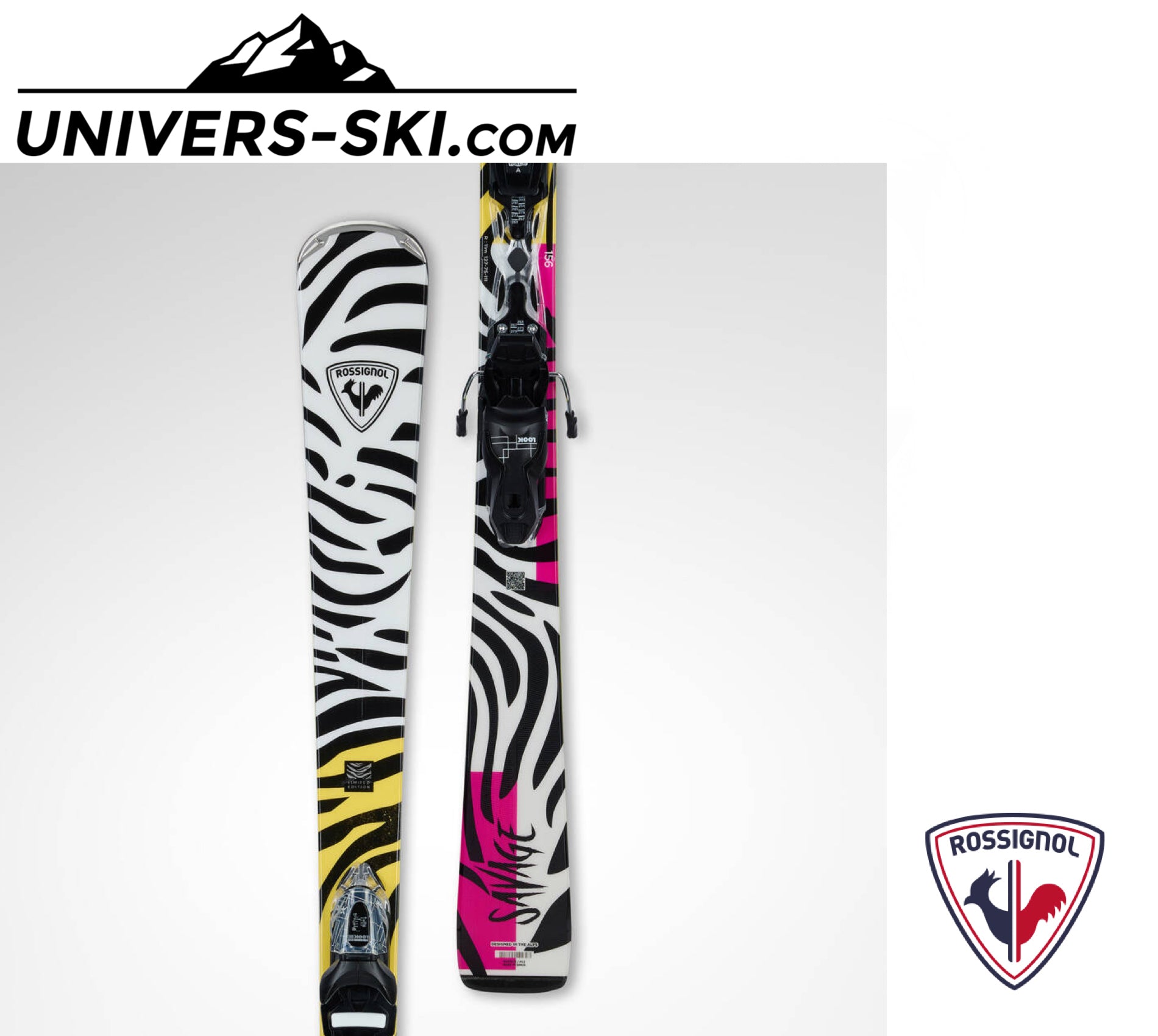 Ski ROSSIGNOL Femme Nova Savage 2027 + Xpress 11 GW
