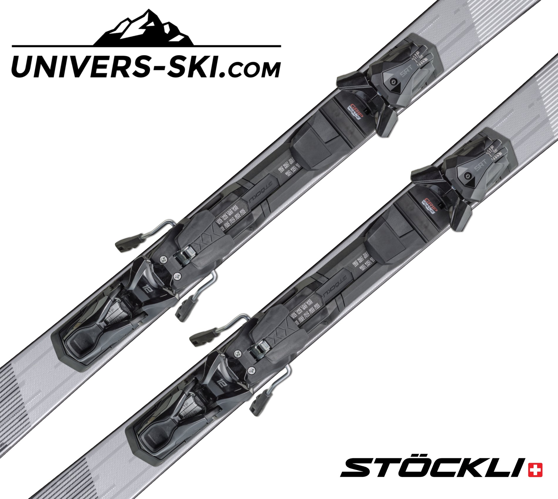 Ski Stockli Laser SC 2026+ Fixations SRT 12 GW