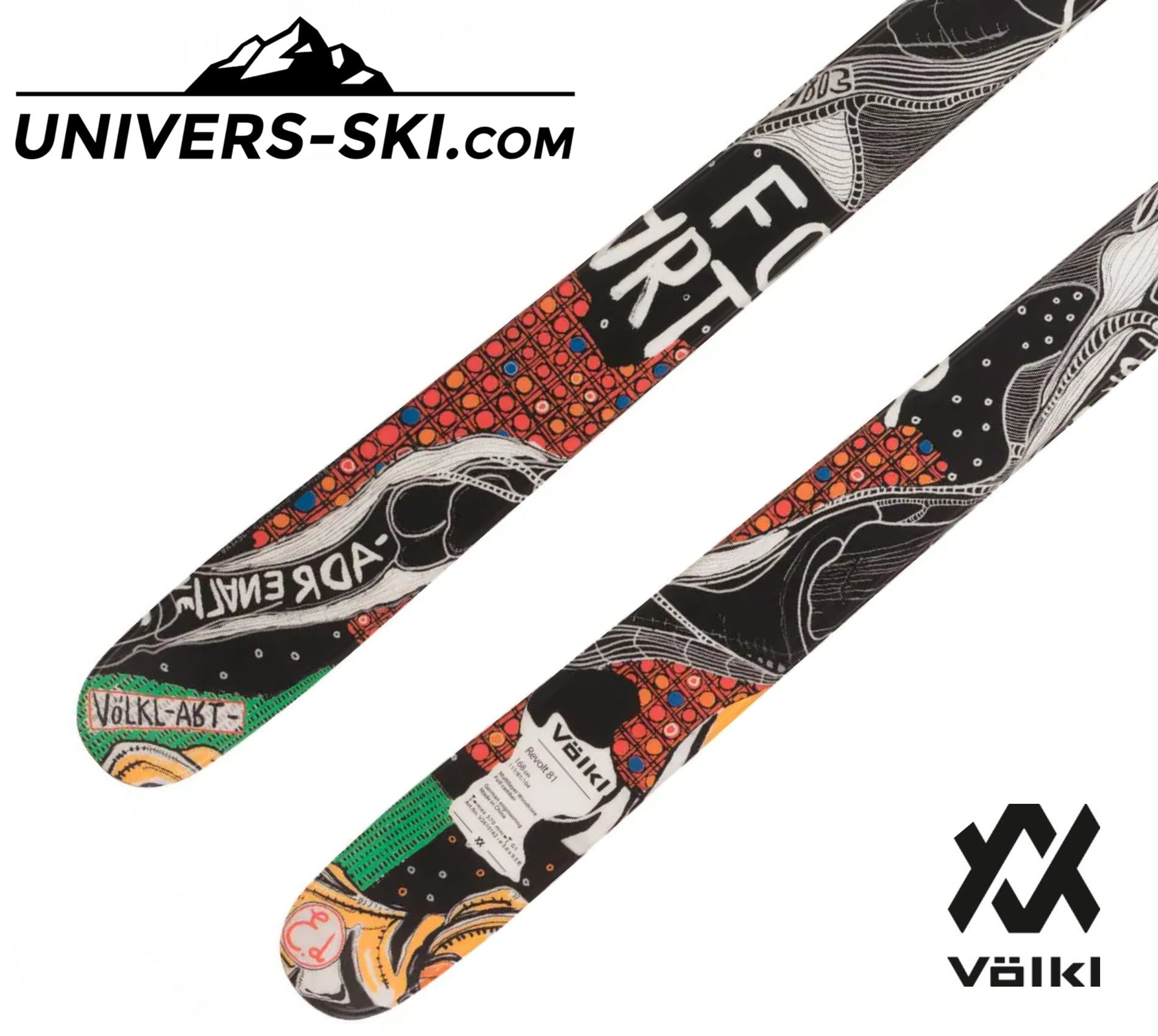 Ski VÖLKL Revolt 81 2027 + FDT TP10 Demo GW