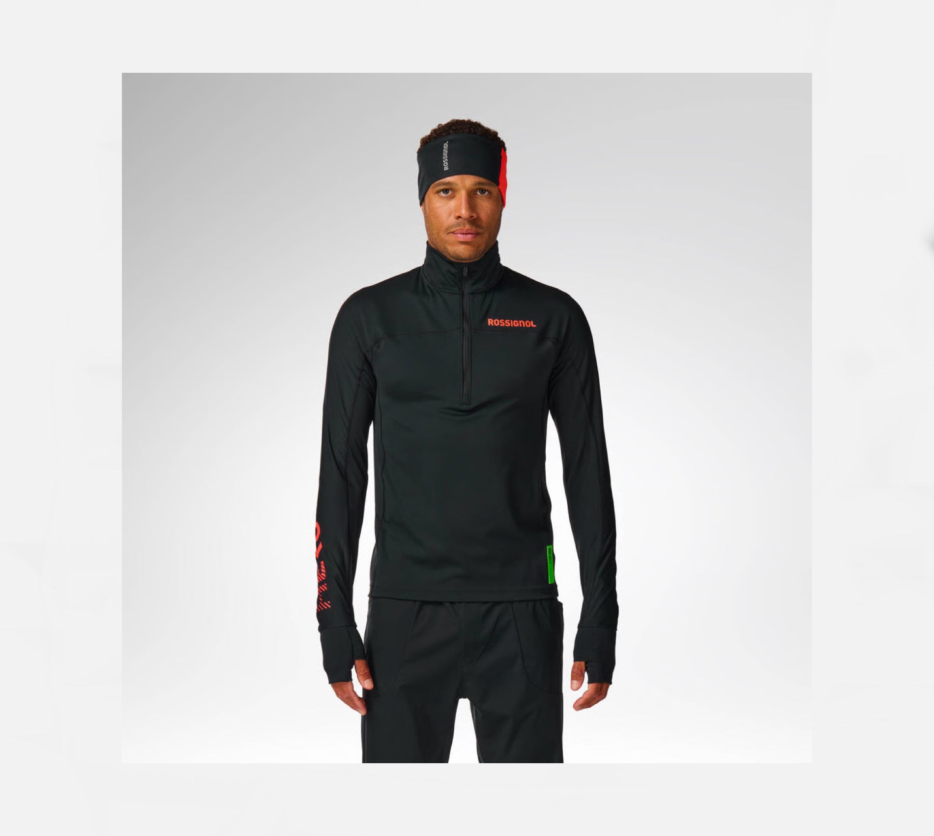 Technique ROSSIGNOL Homme M Hero Half Zip First Layer Black 2027
