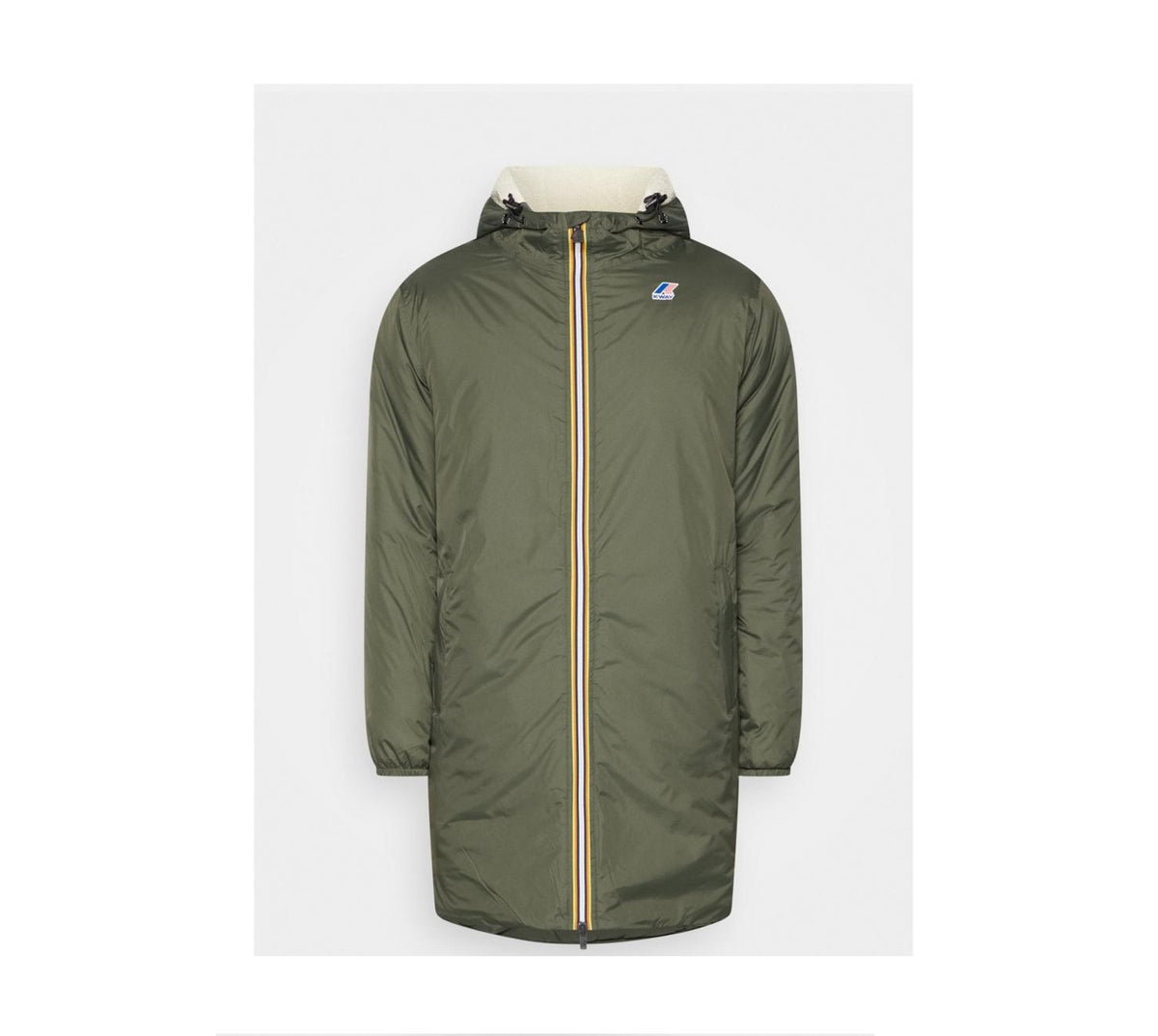 Imperméable K-Way Le Vrai 4.0 Eiffel Orsetto Green Blackish 2027