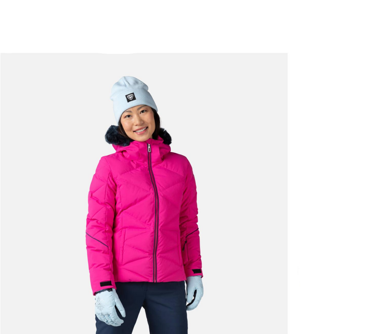 Veste de ski ROSSIGNOL Femme Staci JKT Orchid Pink 2027