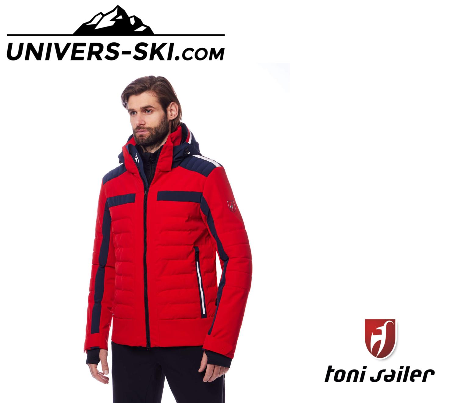 Veste de Ski Homme TONI SAILER Louis Rouge 2025