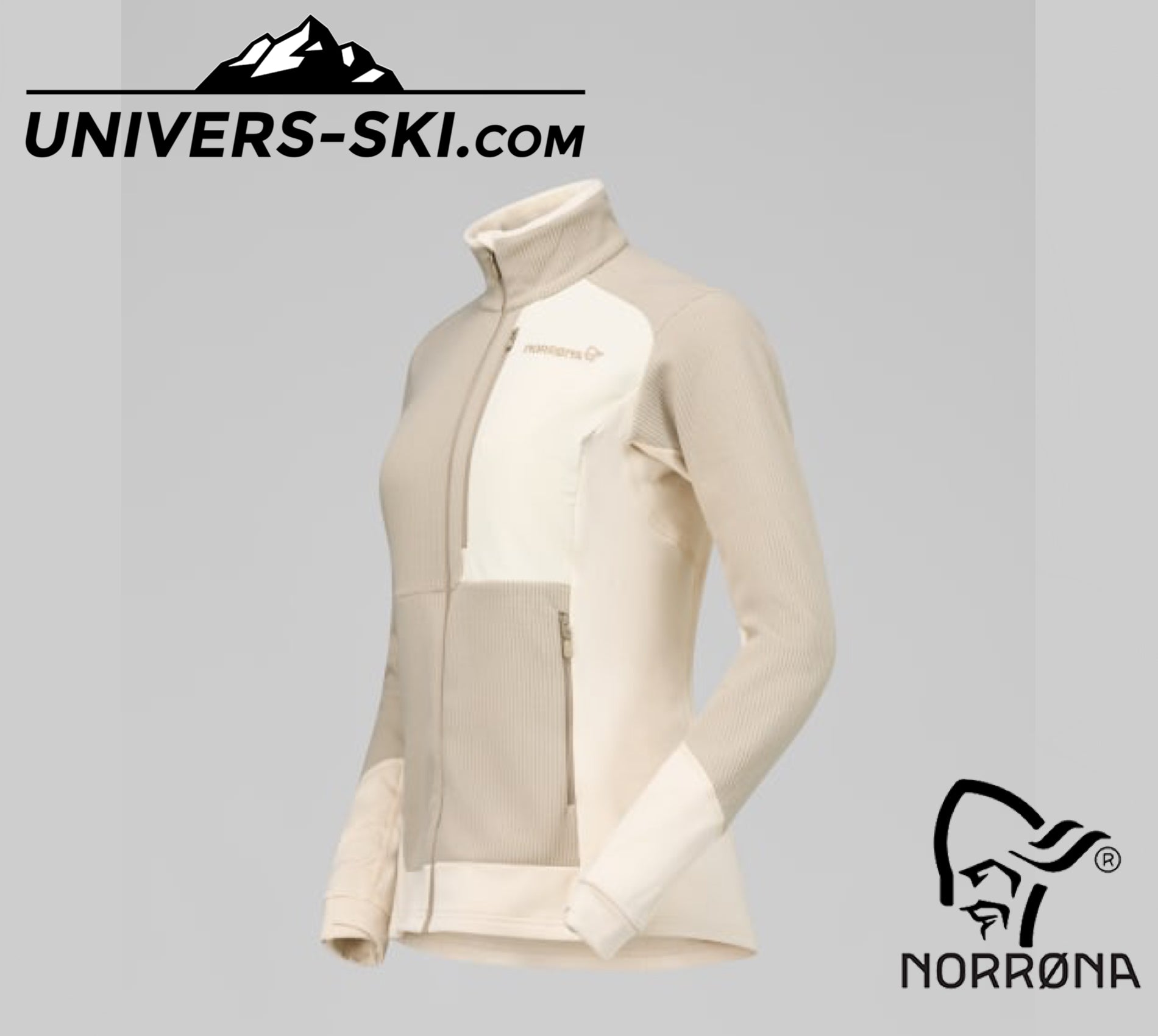 Veste Femme NORRONA Lofoten Warm2 Jkt W’s Oatmeal 2026