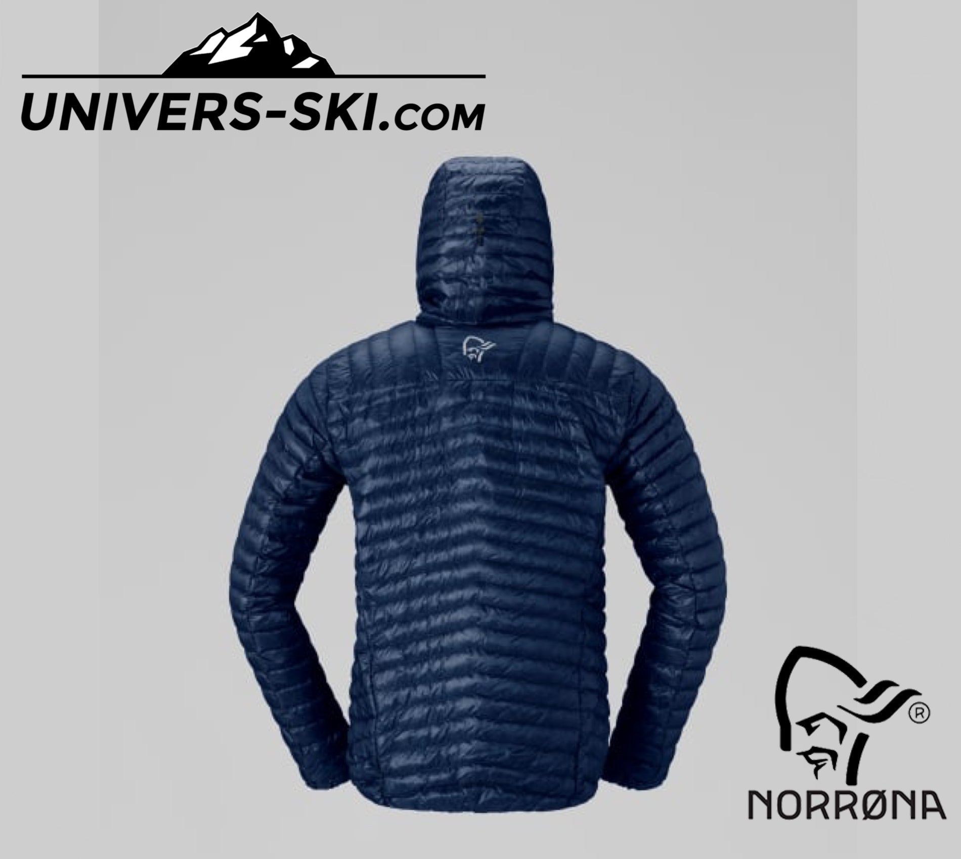 Veste Homme NORRONA Trollveggen Down800 Super Light Hood M’s Indigo Night 2026