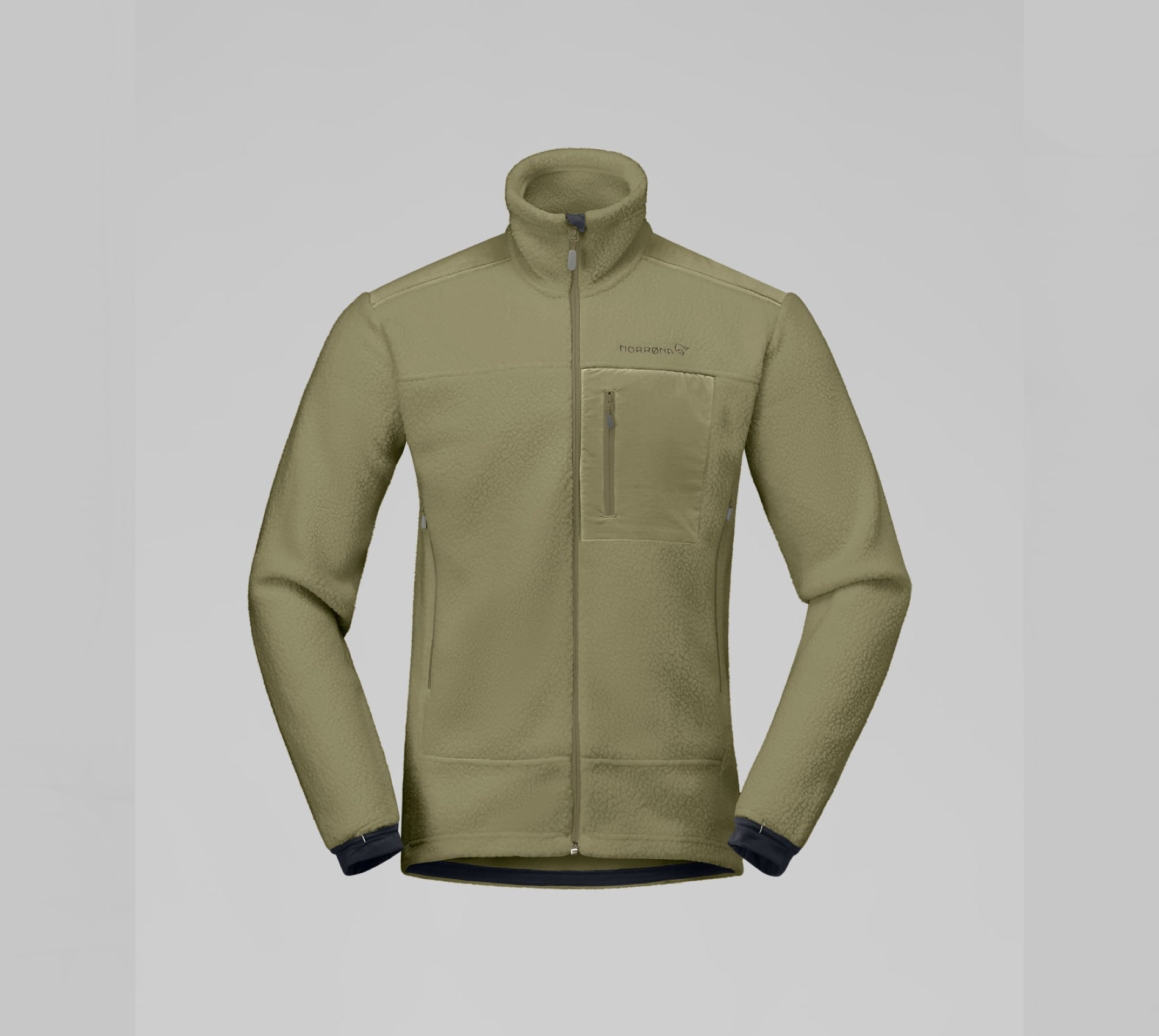 Veste Homme NORRONA Trollveggen Warm3 Jacket M's Deep Lichen Green 2027