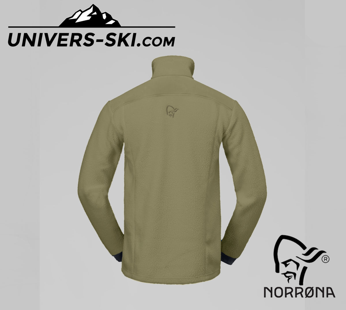 Veste Homme NORRONA Trollveggen Warm3 Jacket M's Deep Lichen Green 2027