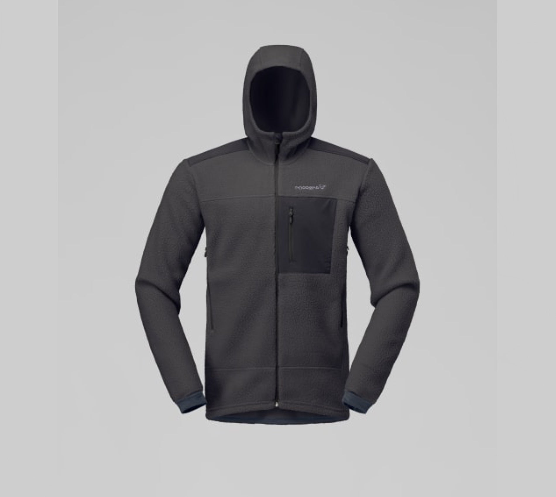 Veste Homme NORRONA Trollveggen Warm3 Zip Hood M’s Phantom 2026