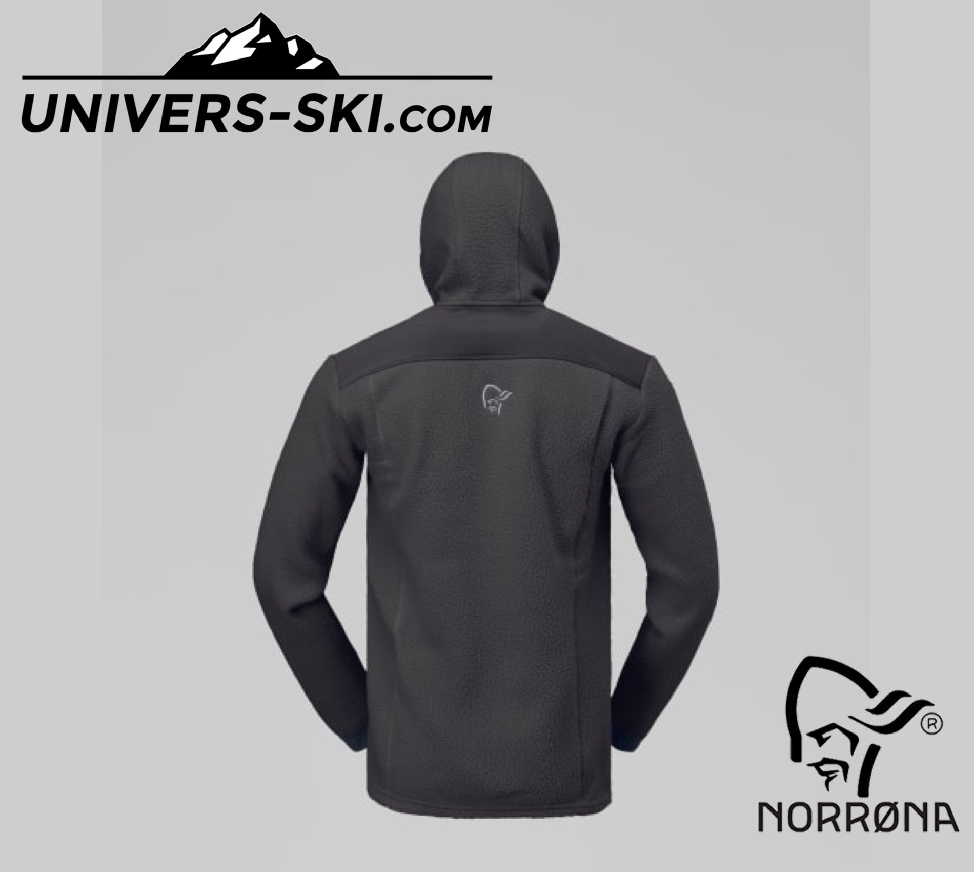 Veste Homme NORRONA Trollveggen Warm3 Zip Hood M’s Phantom 2026