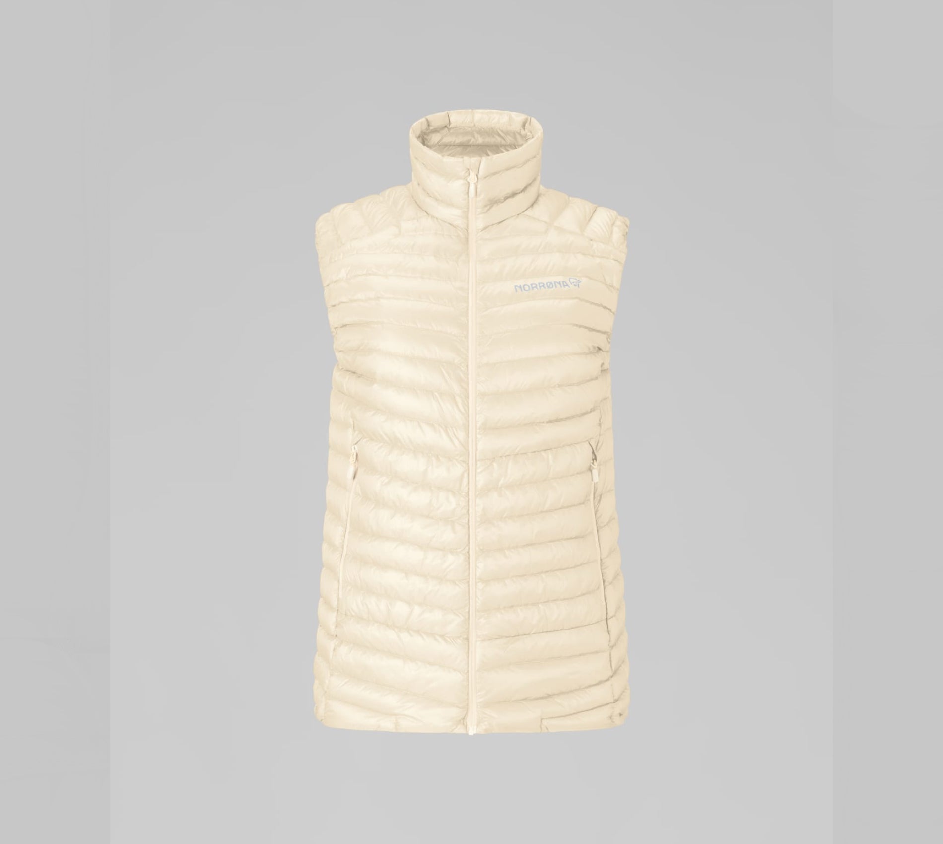 Veste sans manche Femme NORRONA Trollveggen Down800 Super Light Vest W's Whisper White 2027
