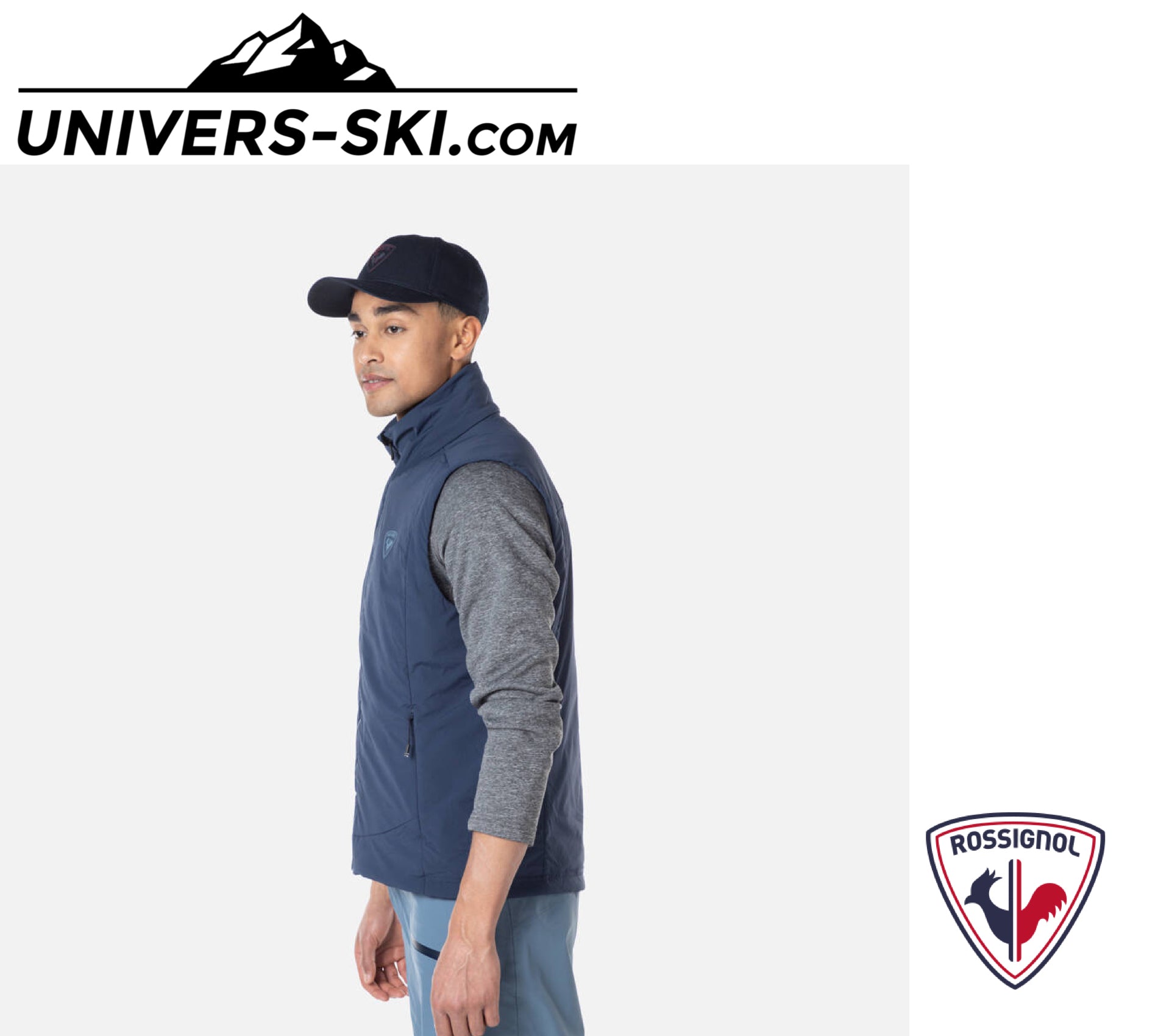Veste Sans Manche ROSSIGNOL Homme Opside Vest Dark Navy 2026