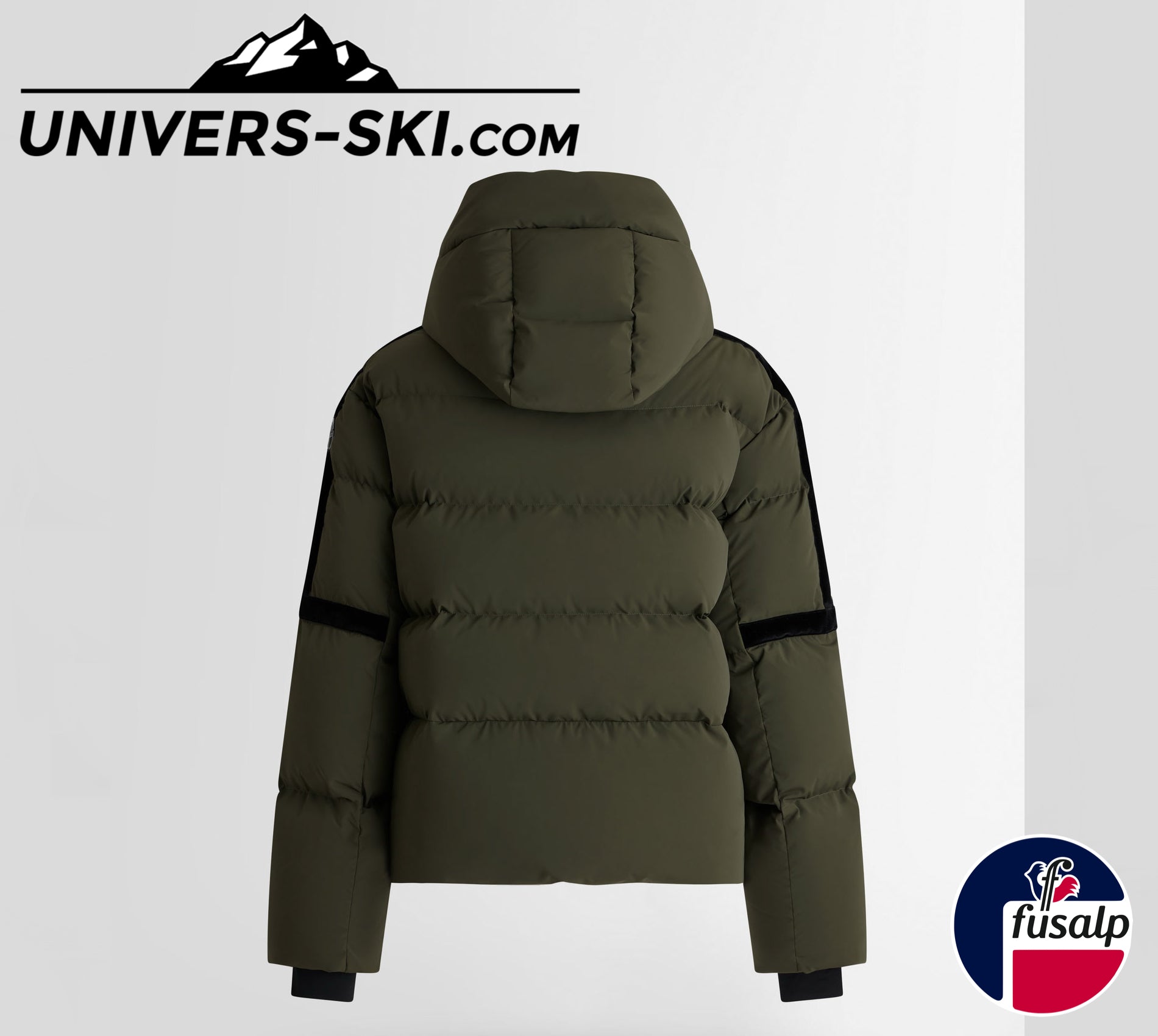 Veste de ski FUSALP Femme Barsy II Moss Green / Noir 2027