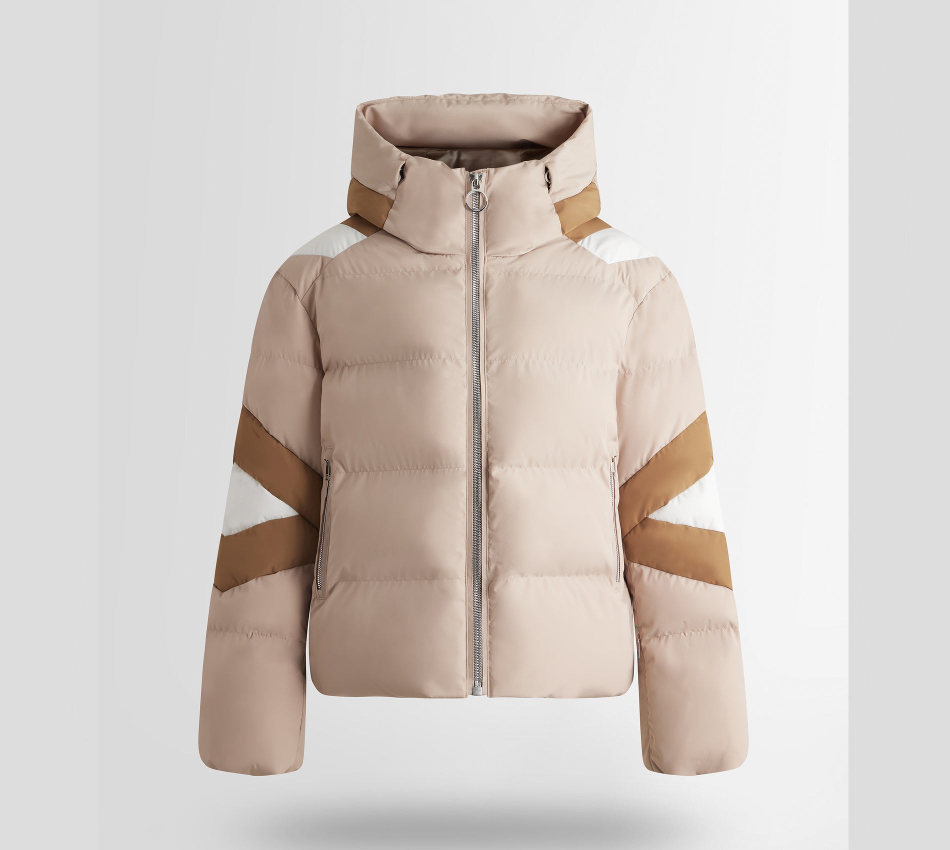Veste de ski FUSALP Femme Charloy Latte/Chino/Neige 2026