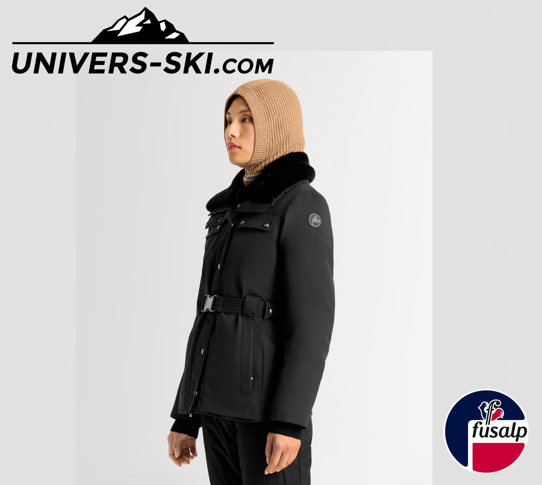 Veste de ski FUSALP Femme Dessa Noir 2026