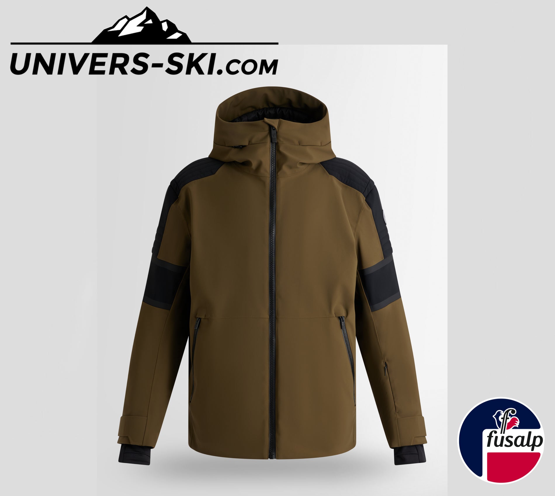 Veste de ski FUSALP Homme Amwo Cobra/Noir 2026