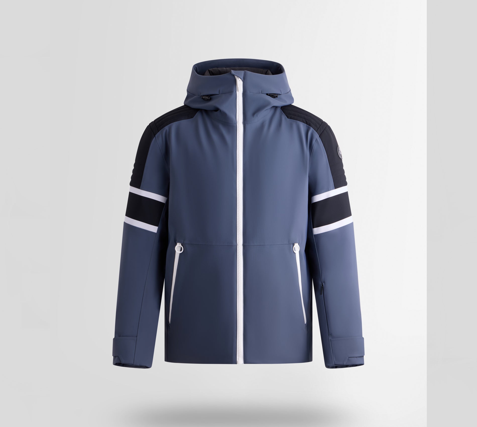 Veste de ski FUSALP Homme Amwo Grey Sea / Noir / Neige 2027