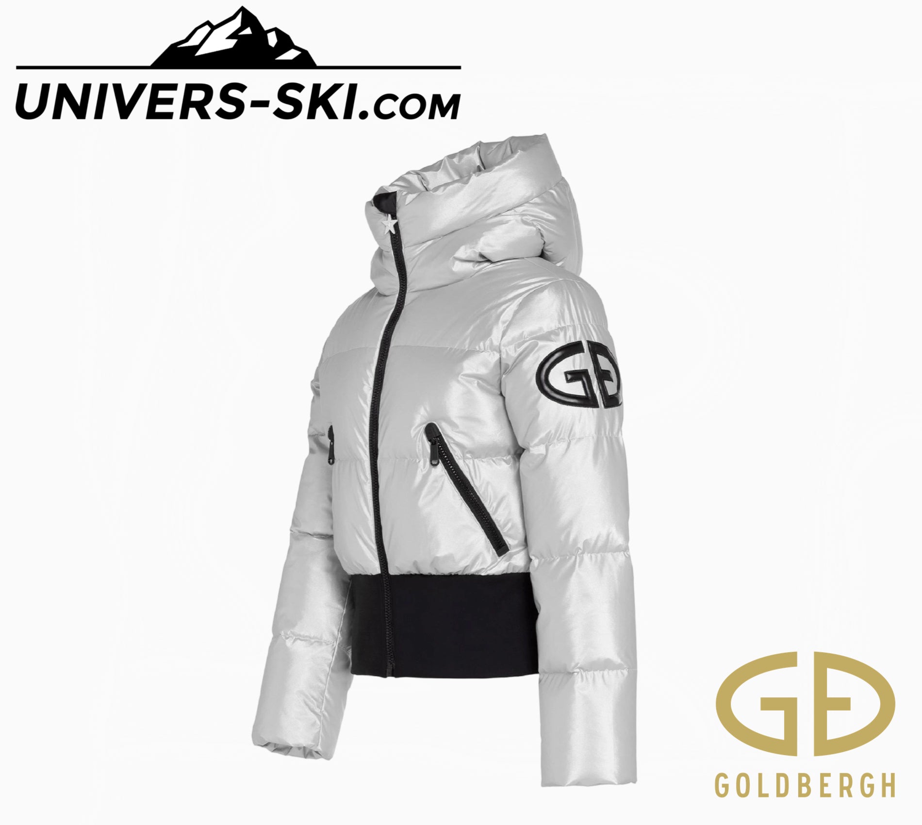 Veste de ski GOLDBERGH Femme Bombardino Silver 2026