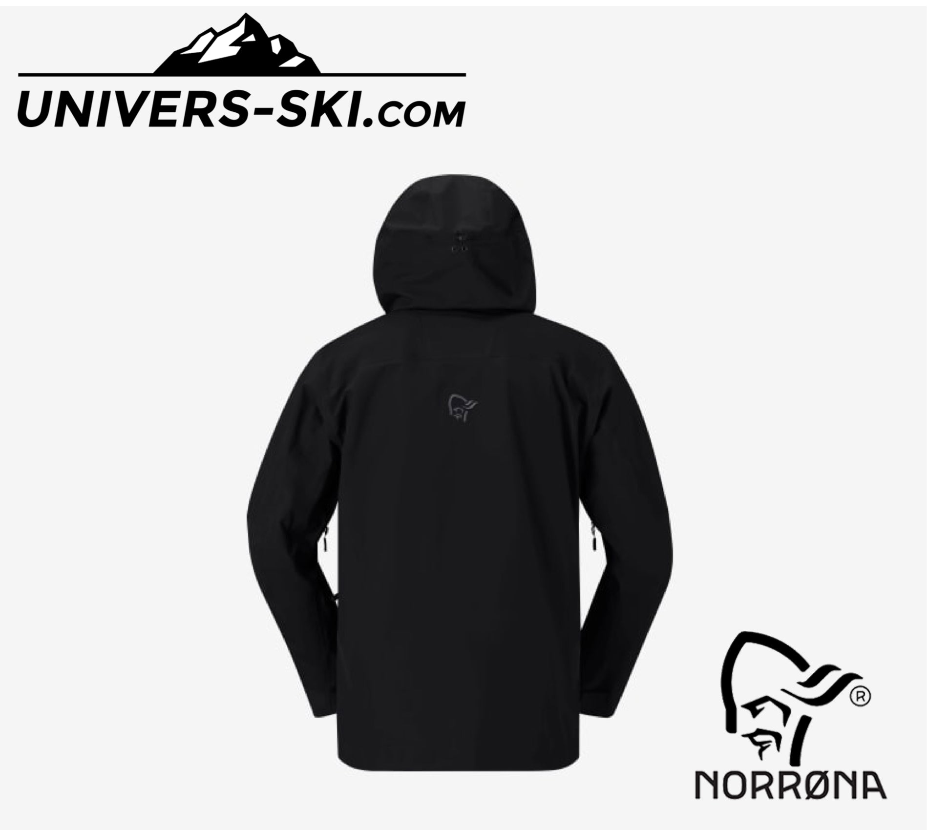 Veste de ski Homme NORRONA Lofoten Gore-Tex Insulated M’s Caviar Black 2026
