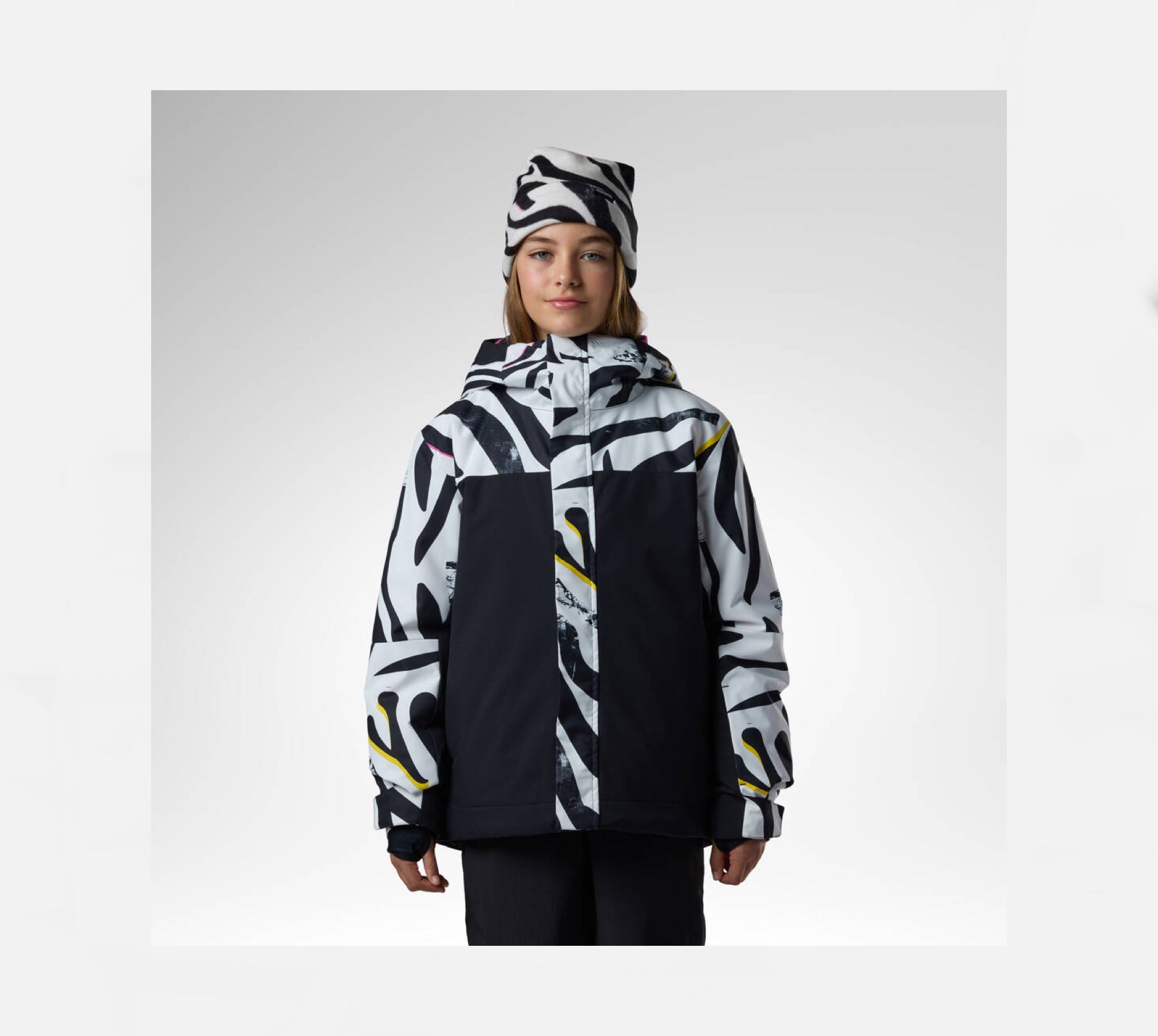 Veste de ski ROSSIGNOL JR Strawpile Insulated JKT Savage Black 2027