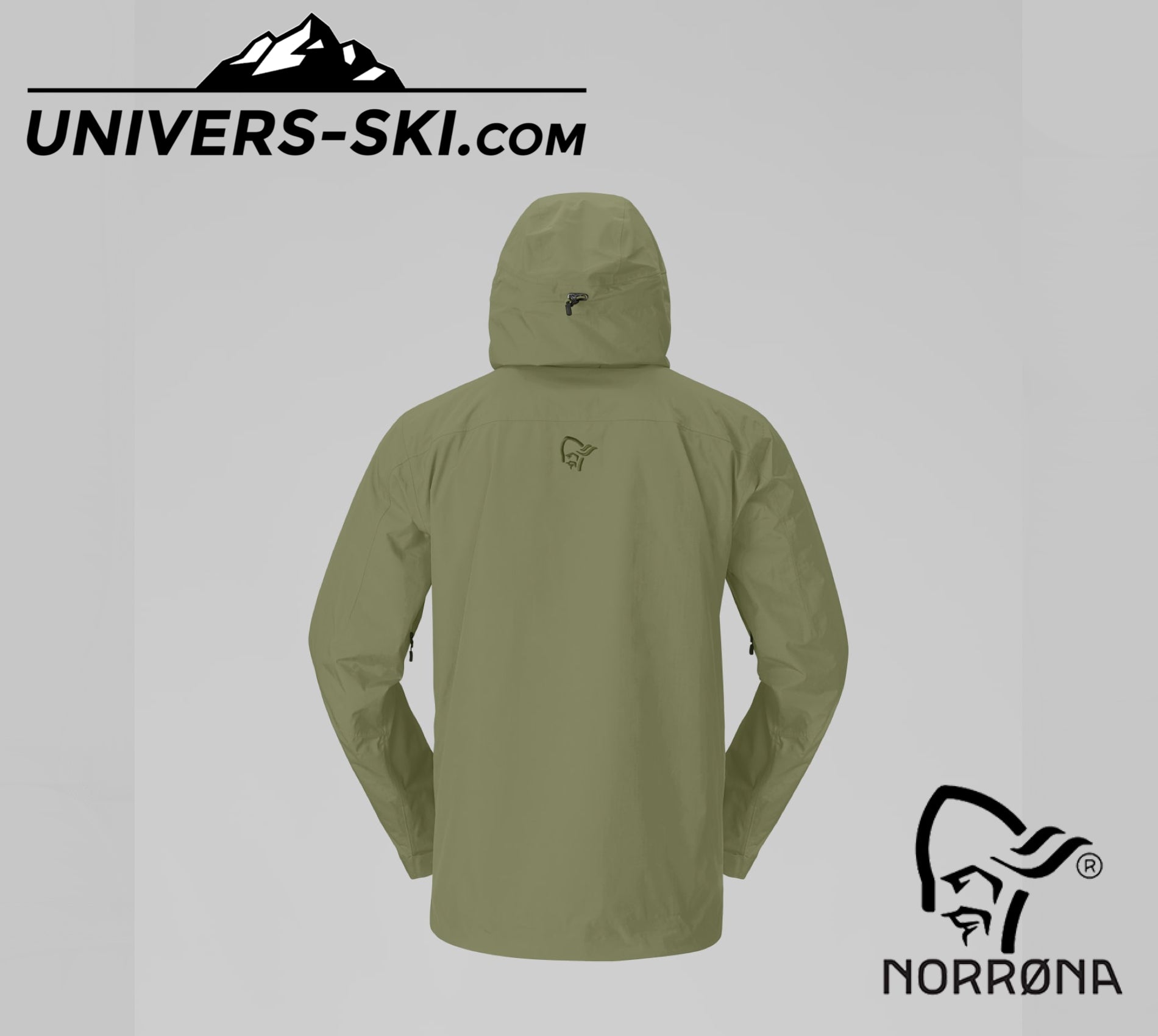Veste de ski Homme NORRONA Lofoten Gore-Tex Insulated Jacket M’s Deep Lichen Green 2027