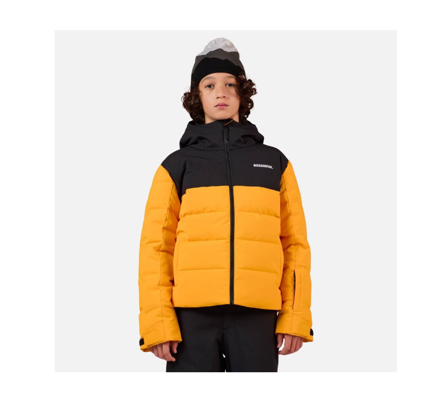 Veste de ski ROSSIGNOL Boy Siz Quilted JKT Saffron Ylw 2026