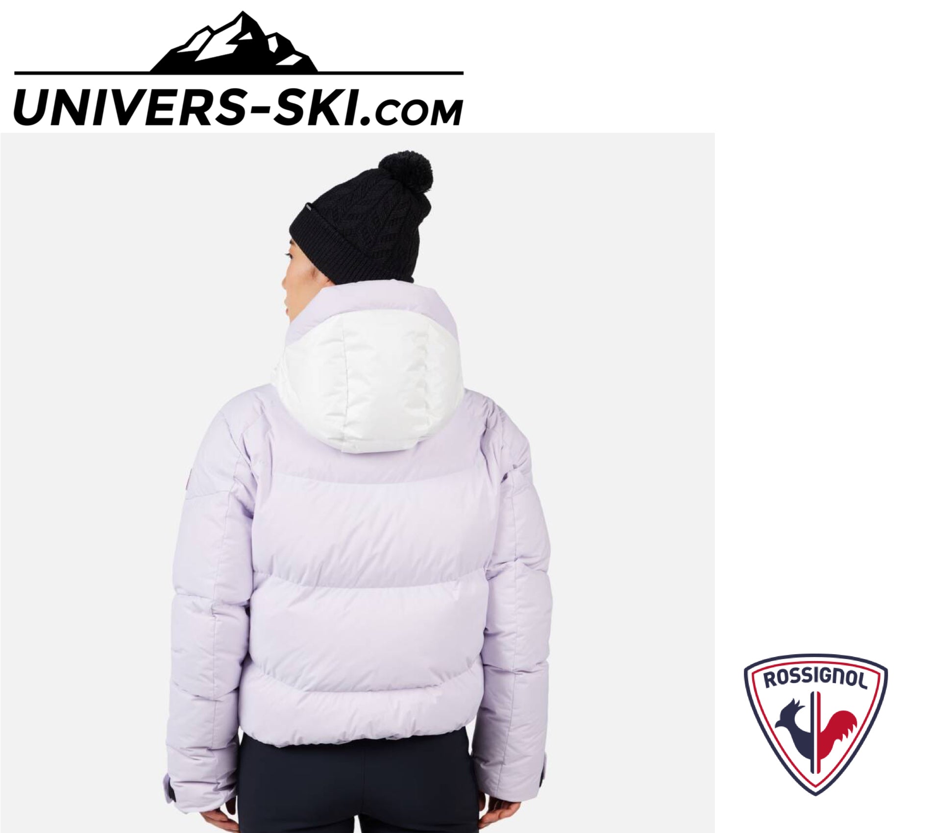 Veste de ski ROSSIGNOL Femme W Daille Down JKT Galactic Lilac 2026
