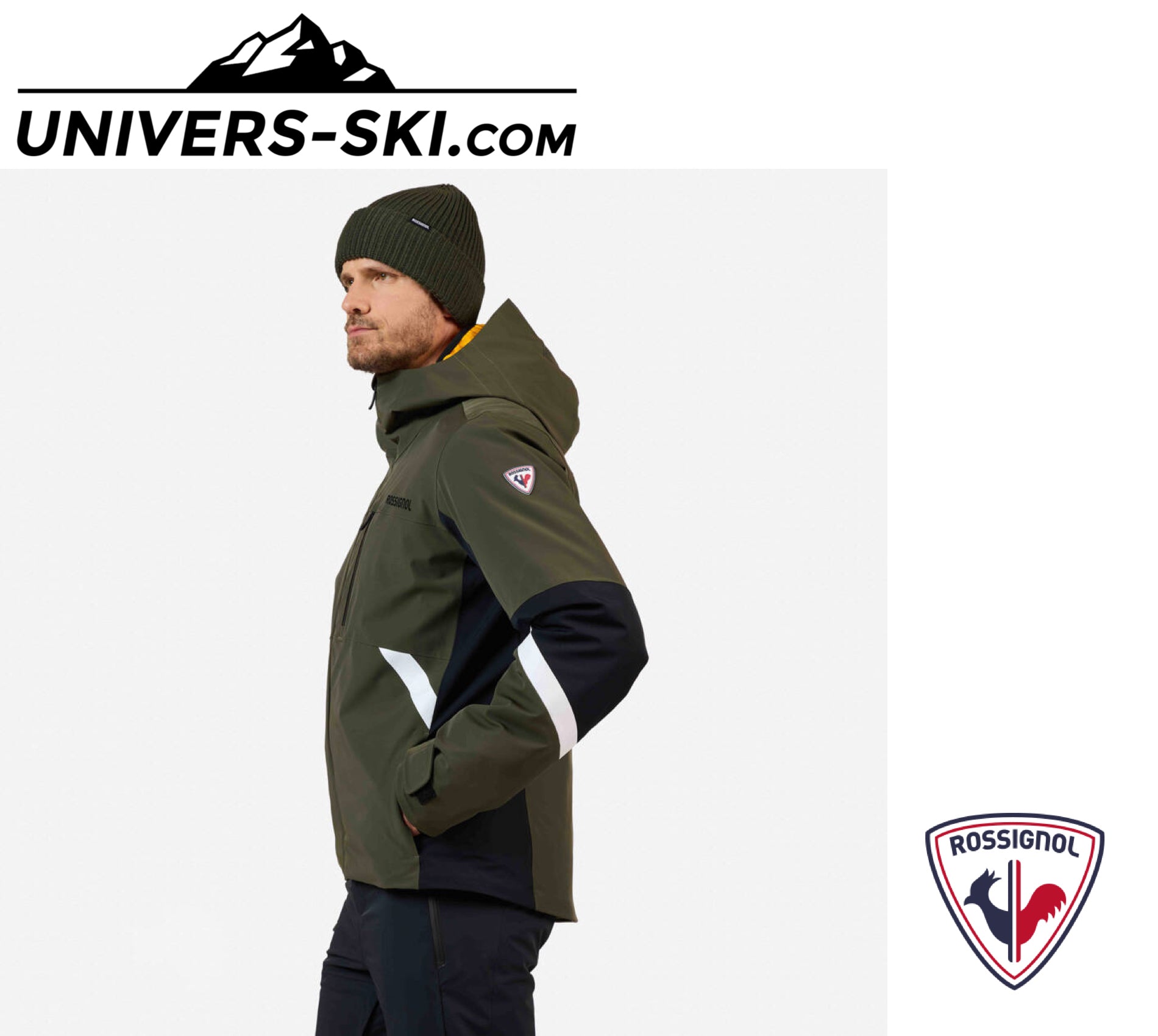 Veste de ski ROSSIGNOL Homme Ciastel JKT Olive Shadow 2026
