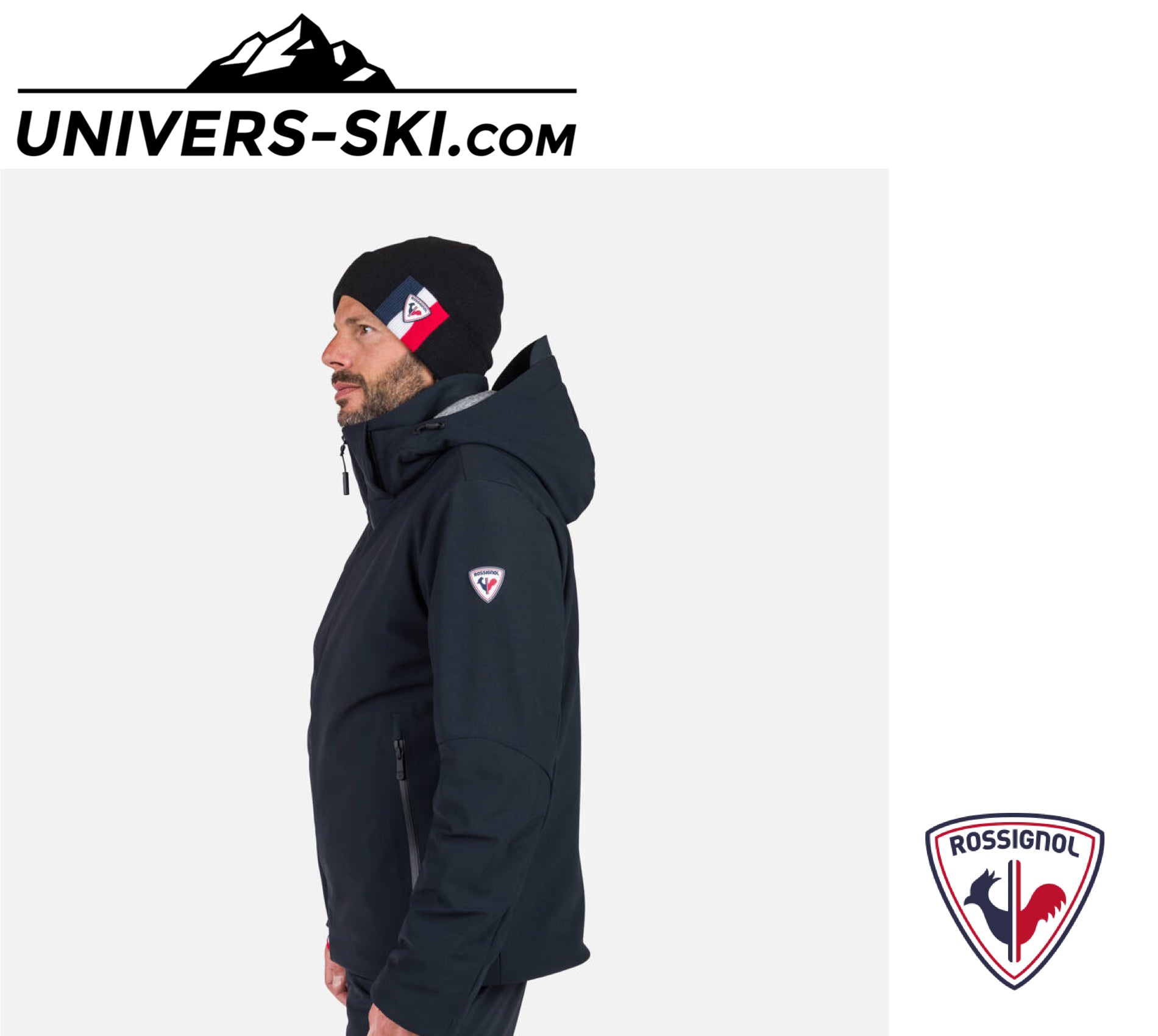 Veste de ski ROSSIGNOL Homme Cieloalto JKT Black 2026