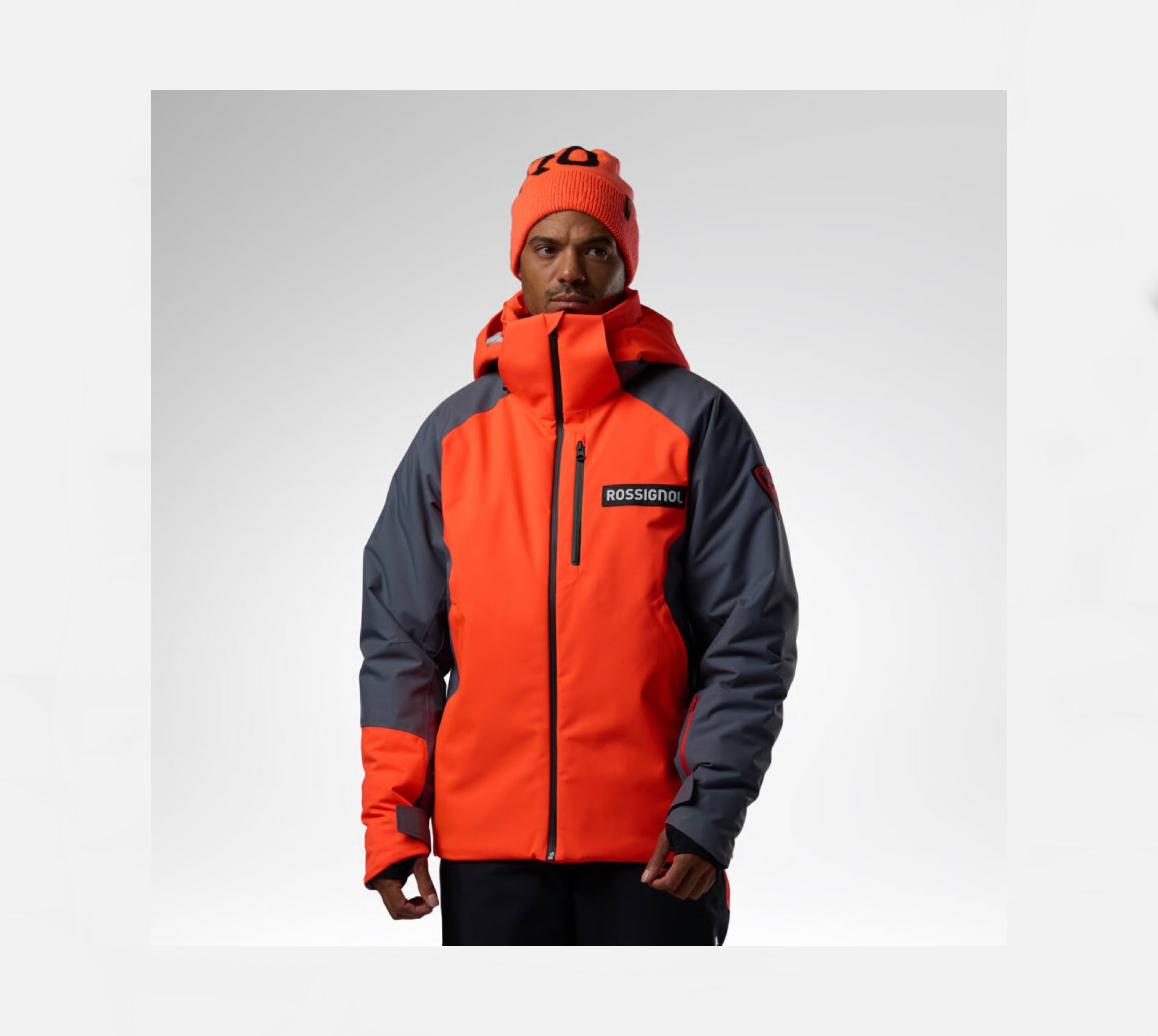 Veste de ski ROSSIGNOL Homme M Hero Insulated JKT Neon Red 2027