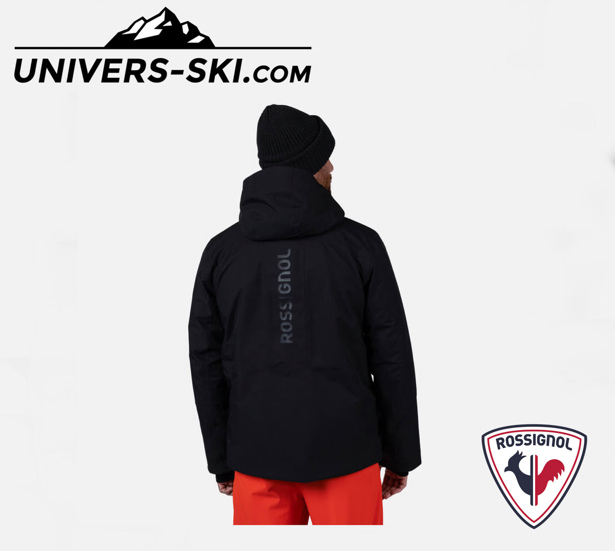 Veste de ski ROSSIGNOL Homme Rochrun Insulated JKT Black 2027