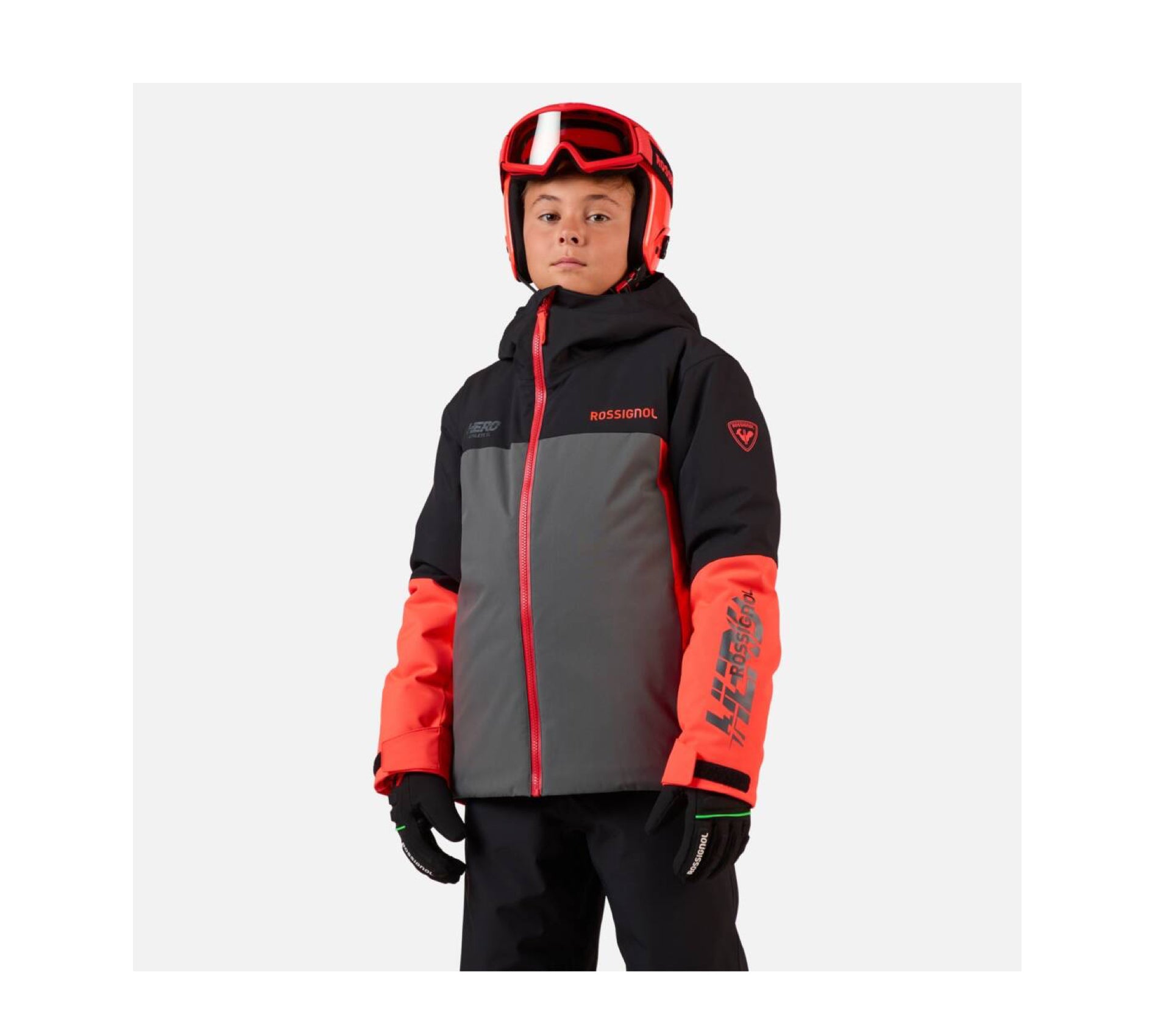 Veste de ski ROSSIGNOL JR Hero Velika Insulated Jkt Black 2026