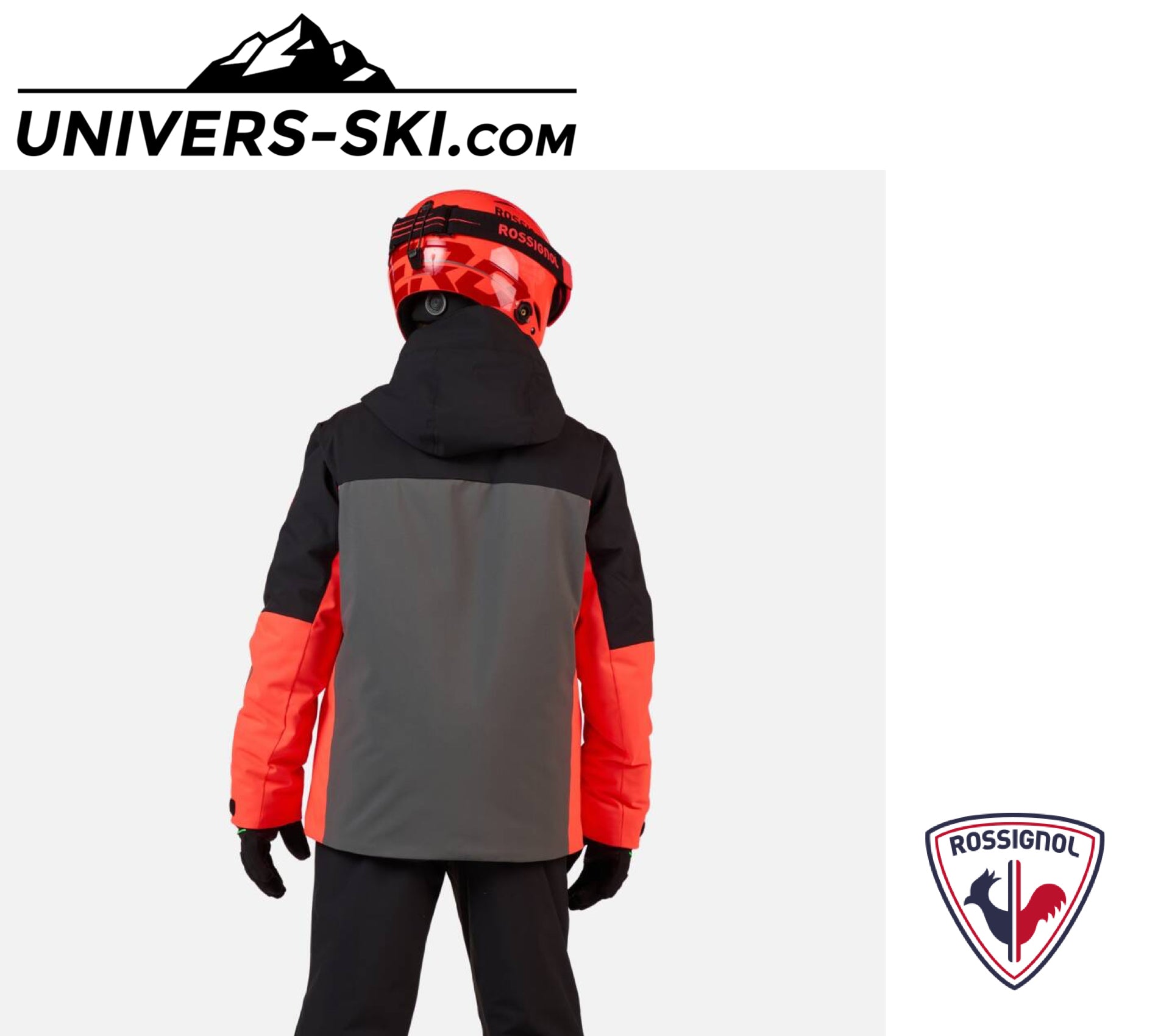 Veste de ski ROSSIGNOL JR Hero Velika Insulated Jkt Black 2026