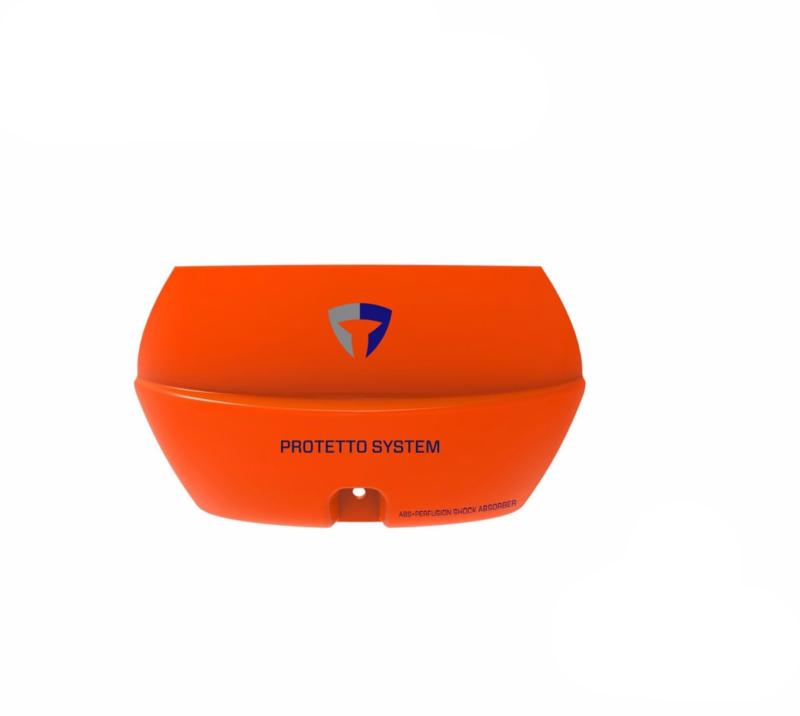 BRIKO PROTTETO System pour Casque Vulcano FIS 6.8 Orange