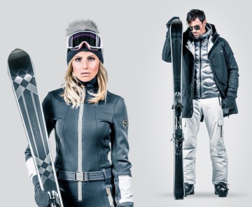 Ski en acier volant haut de gamme - Skier sur toutes les pentes enneigées pour des sensations fortes.